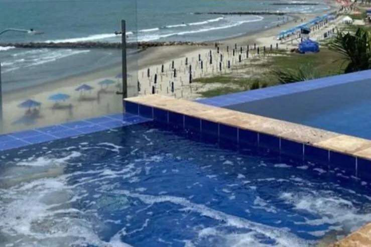 Cartagena Frente Al Mar Home Office 7B קולומביה