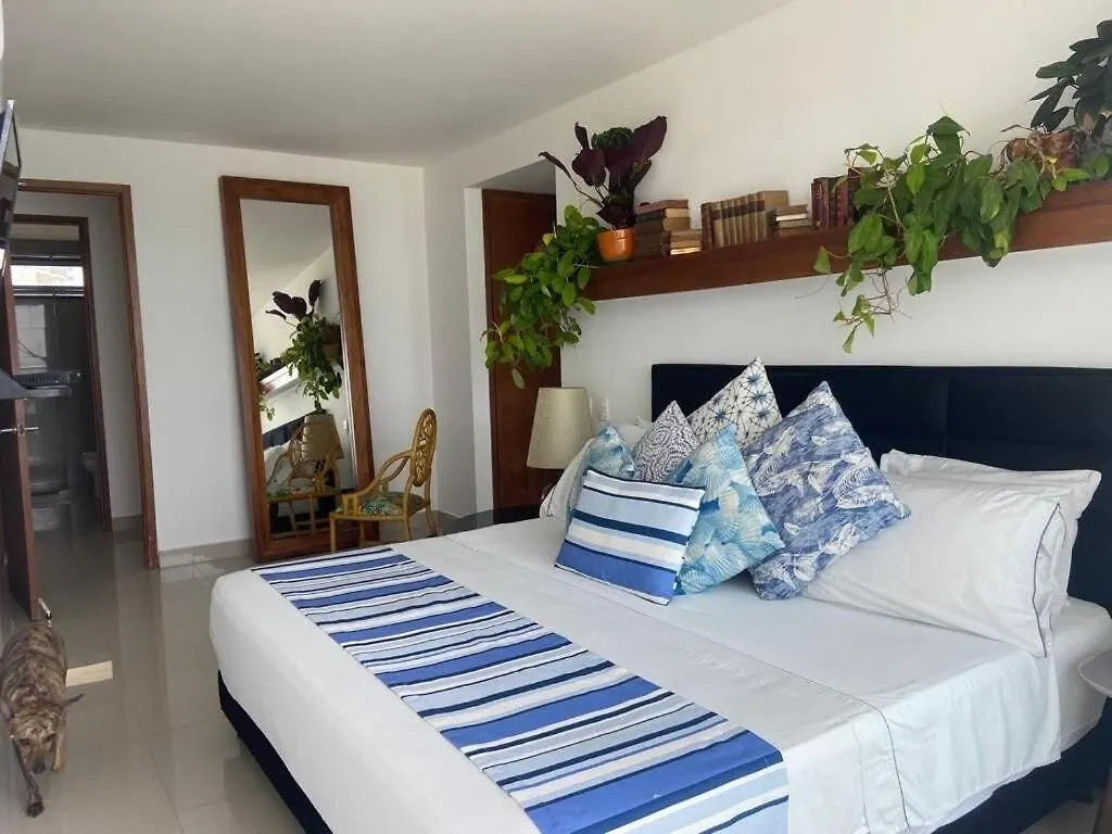 דירה Cartagena Frente Al Mar Home Office 7B