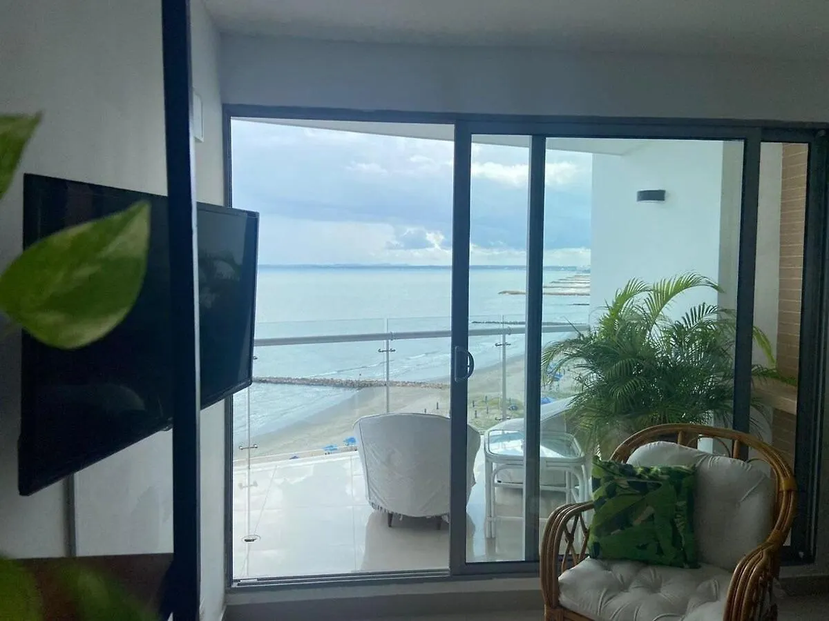 דירה Cartagena Frente Al Mar Home Office 7B