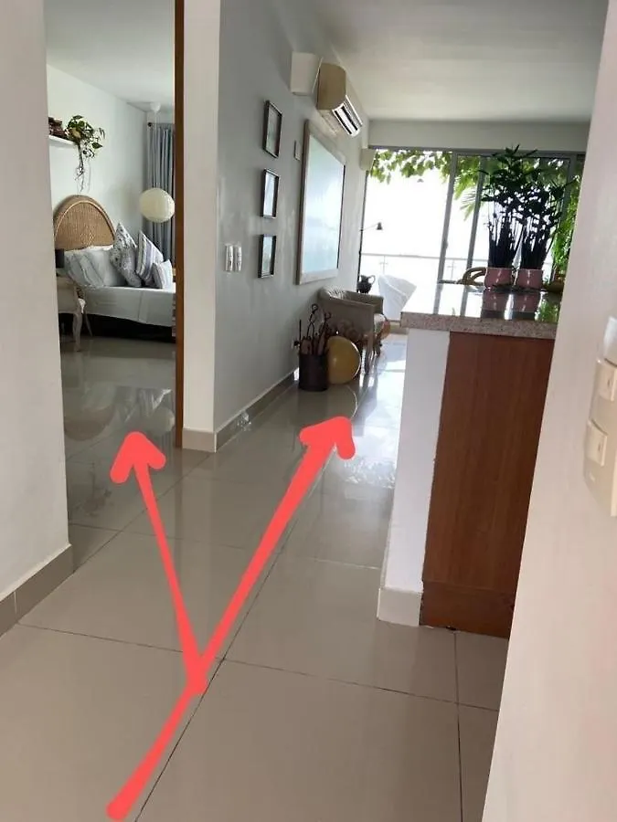 דירה Cartagena Frente Al Mar Home Office 7B